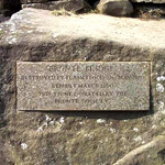 Пластина на камне Пластина на камне